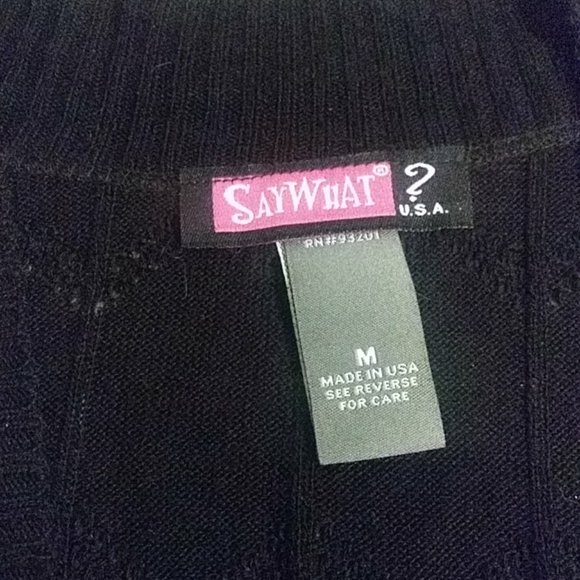 Knitted black shrug - Picture 2 of 2